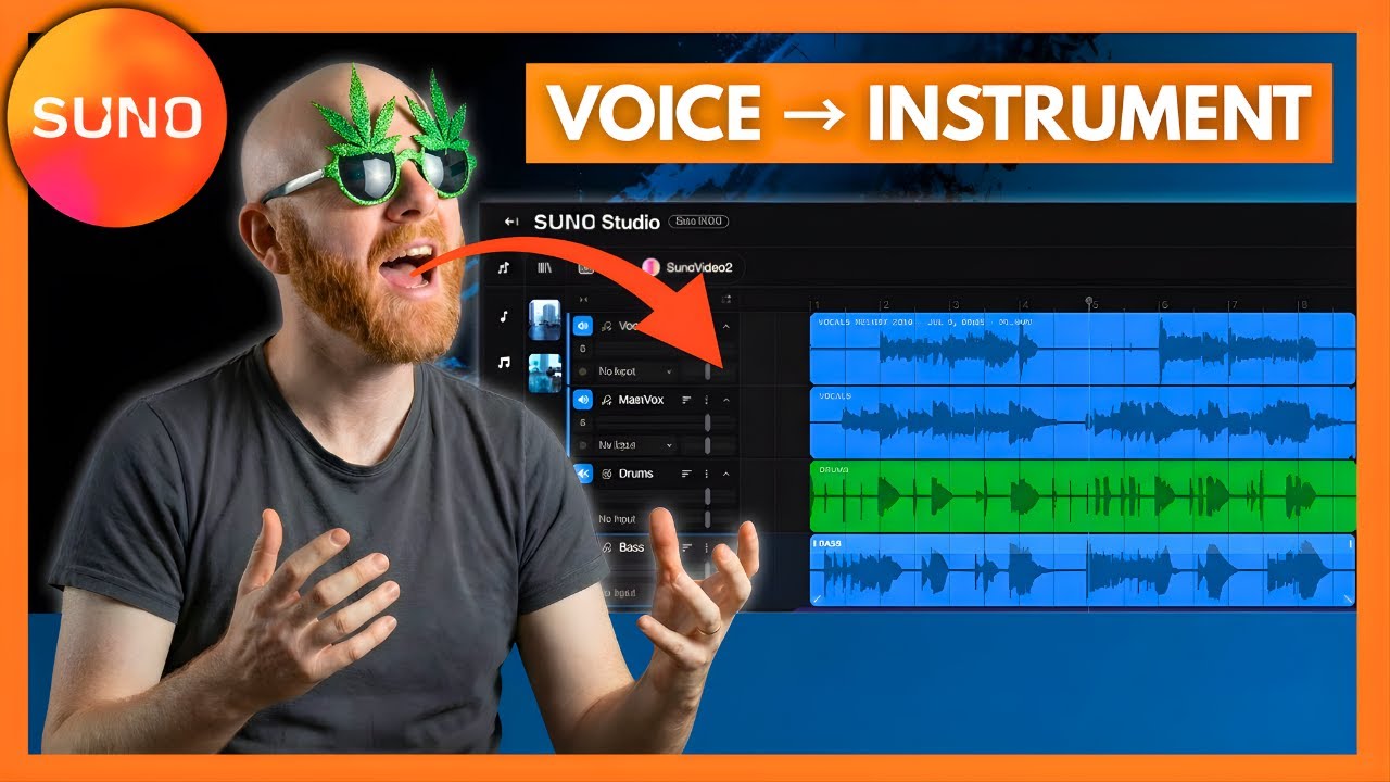 Suno Studio VOICE to INSTRUMENT Tutorial (3 Genres)