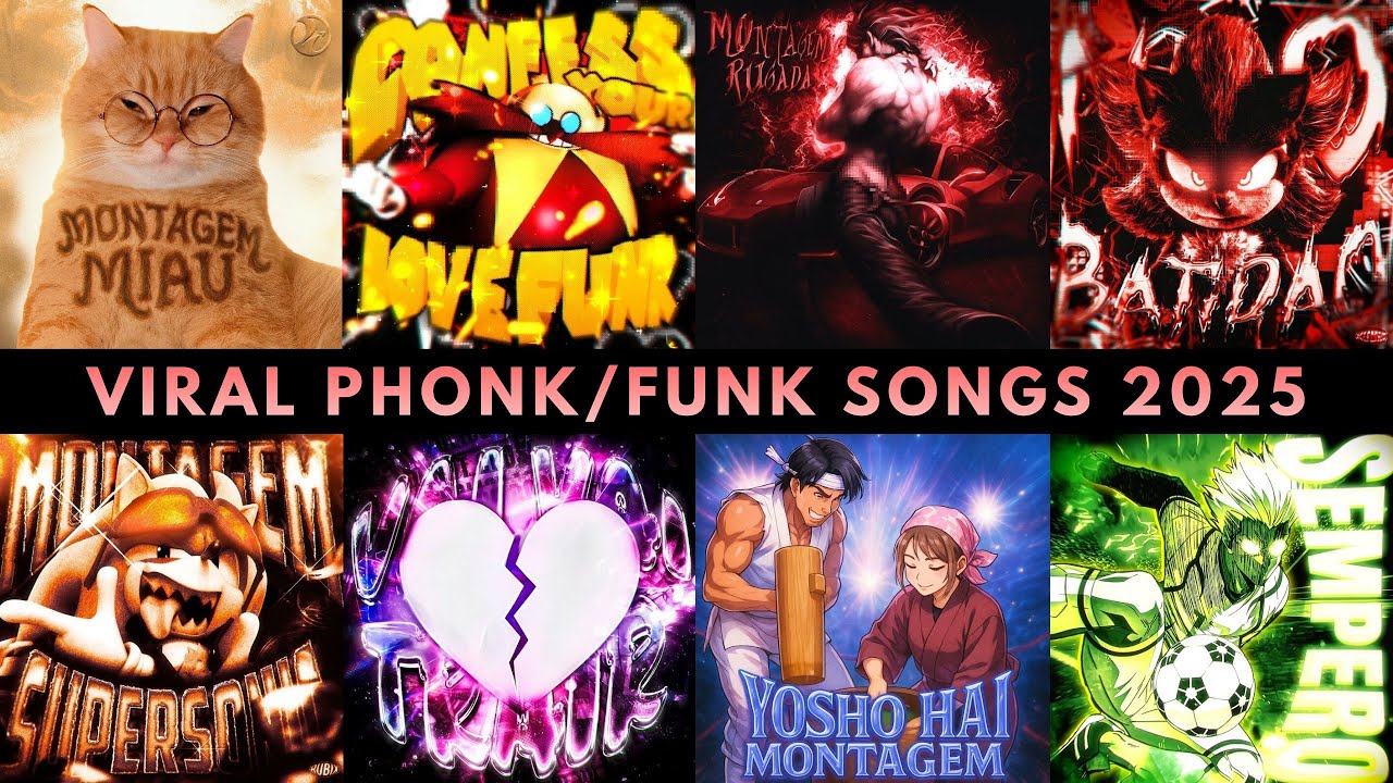 VIRAL PHONK/FUNK SONGS 2025 🎵 PLAYLIST