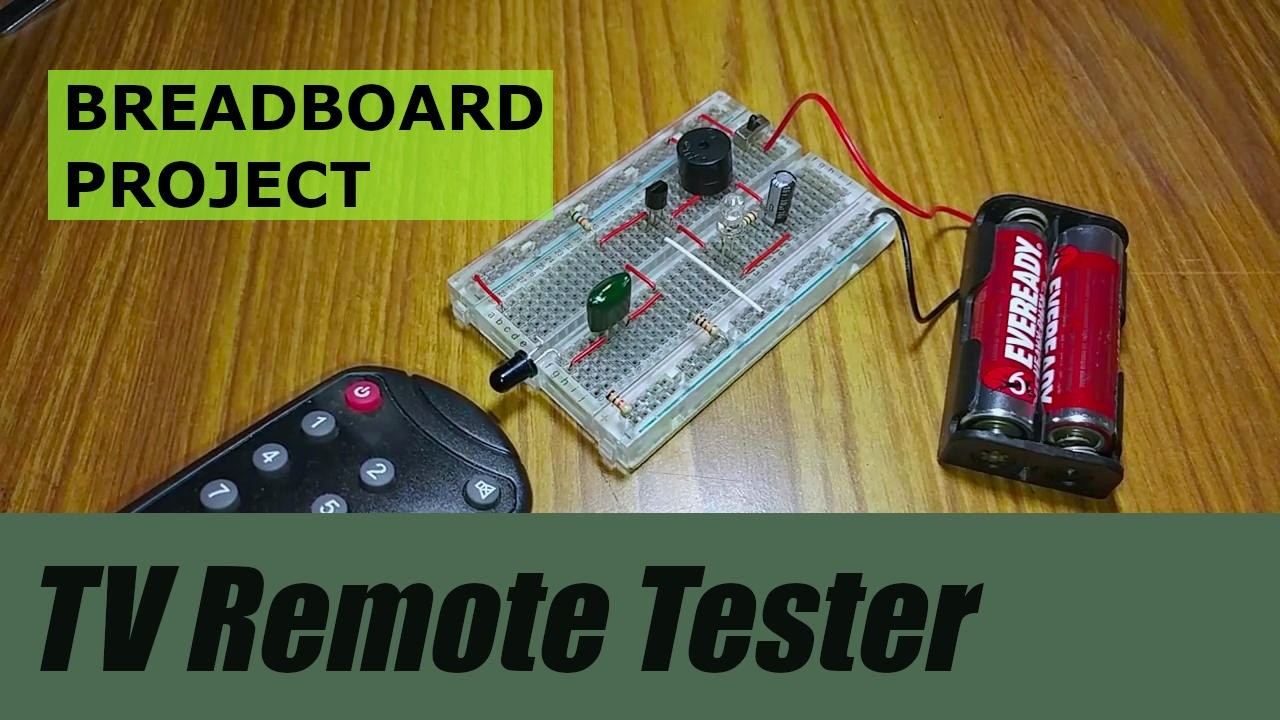 How to make a simple electronic circuit | IR Remote Control Tester Circuit
