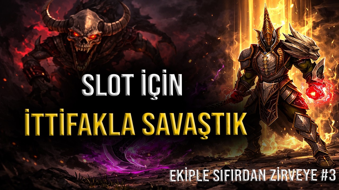 SLOT İ&Ccedil;İN ITEMSIZ VS ATTIK! | EKİPLE SIFIRDAN | KNIGHT ONLINE ZERO |