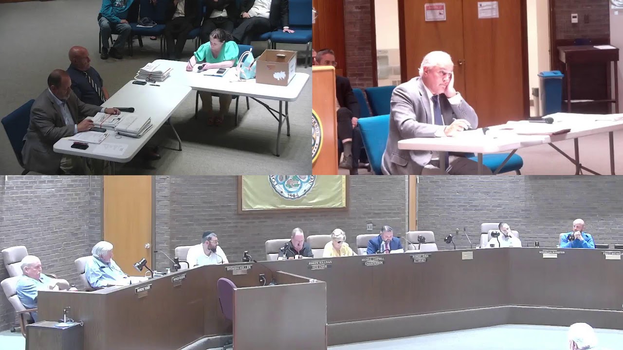 Jackson Township Planning Board Meeting Aug. 18, 2025