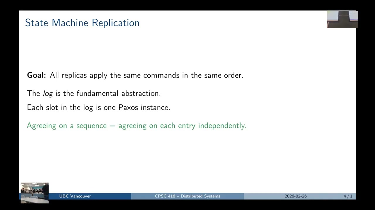 CPSC 416 W25T2 Distributed Systems