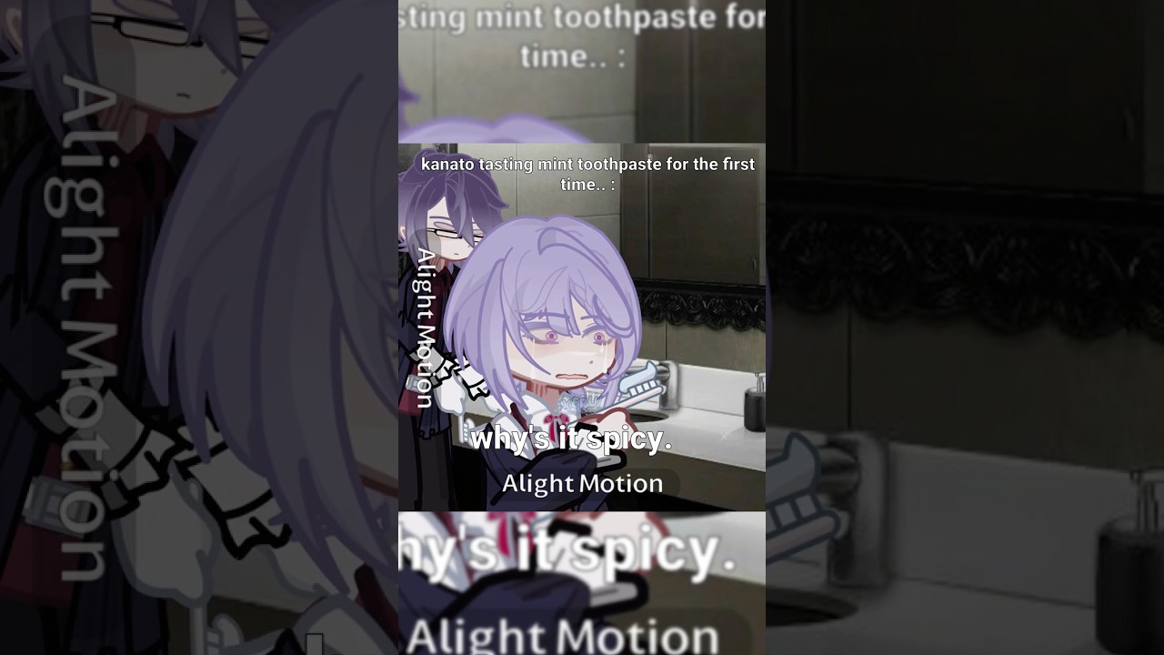 kanato tasting mint toothpaste for the first time.. //DIABOLIK LOVERS // OG