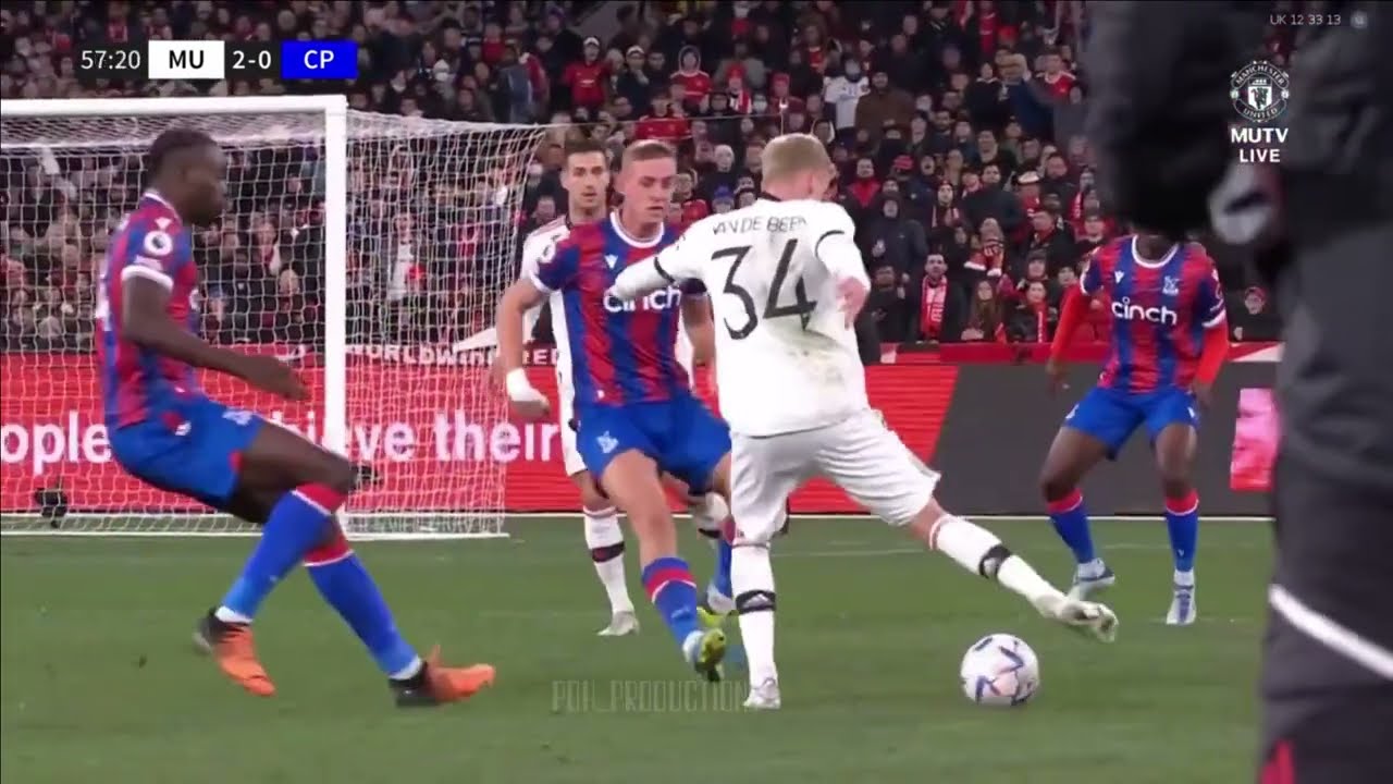Donny van de Beek vs Crystal Palace (19/07/22) | 1080p HD