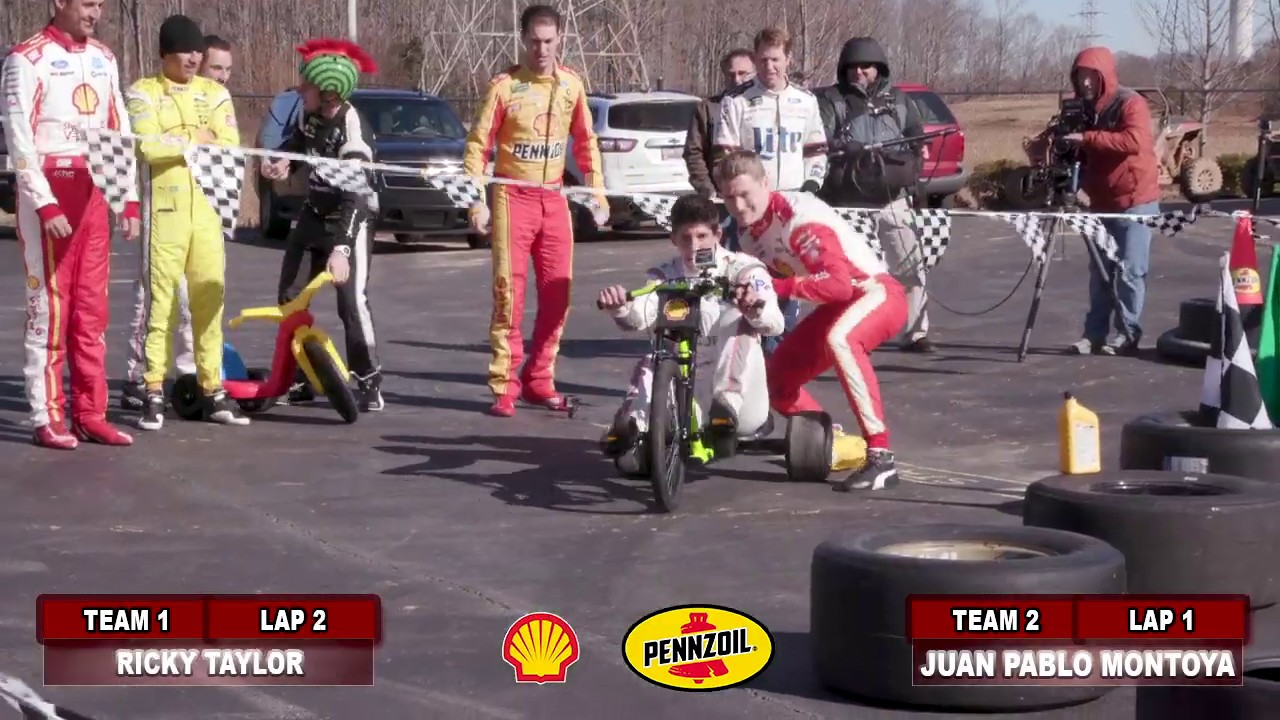 Penske Games - Big Wheel Race