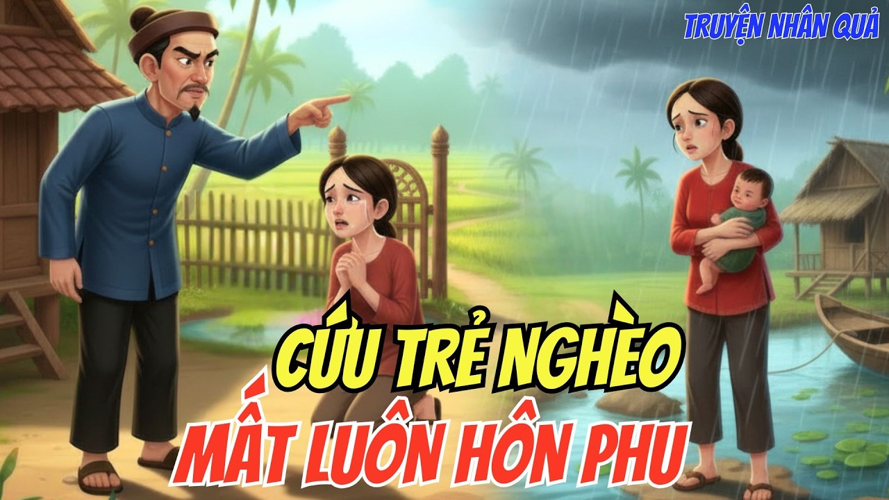 Chuyện Nhân Quả: Bị Chồng Sắp Cưới Ruồng Bỏ Vì Cứu Trẻ Nghèo – Khiến Ai Nghe Cũng Rơi Nước Mắt!