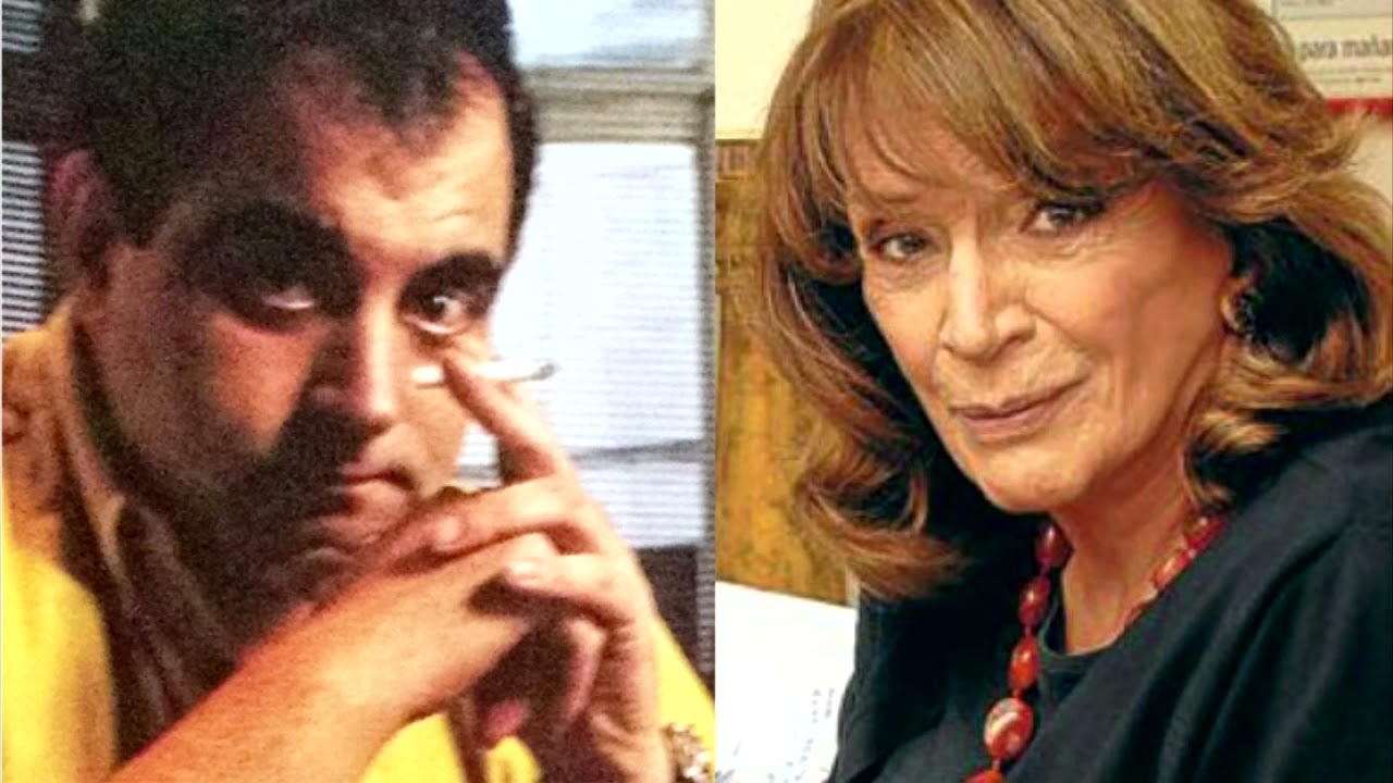 Magdalena Ruiz Guiñazú con Jorge Lanata - 1993