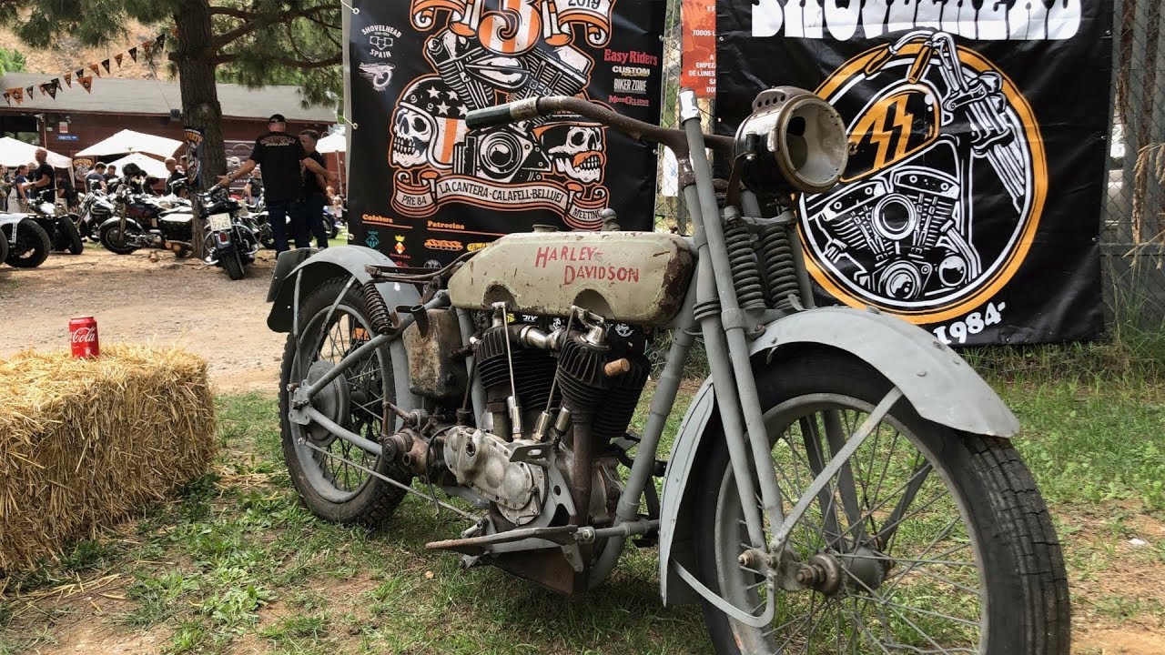 Old & PROUD 3 Pre 84 Harley Davidson Meeting 2019 en La Cantera BikeBar