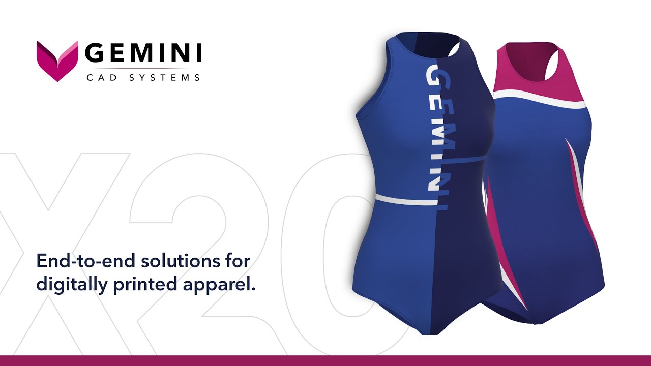 Digital Printing Sport Swimsuit Workflow | Gemini CAD Systems