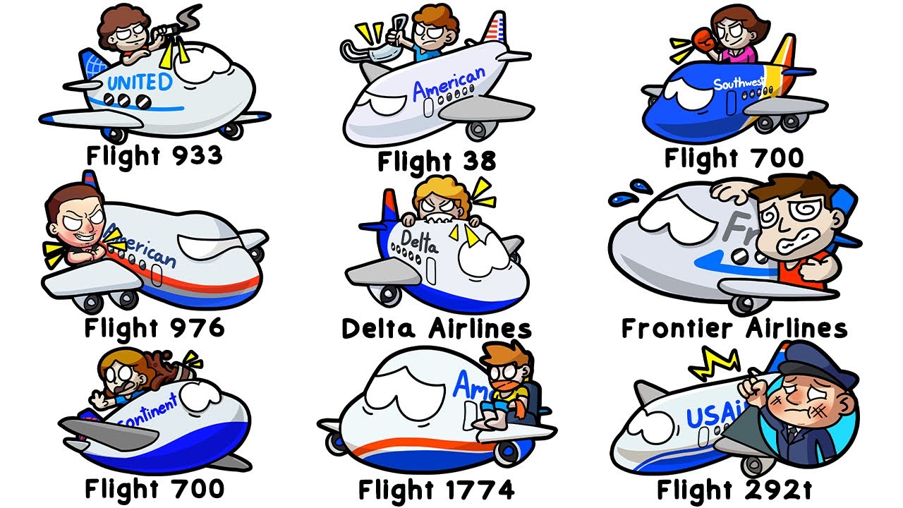 Air Rage Incidents That Turned Flights Into Chaos