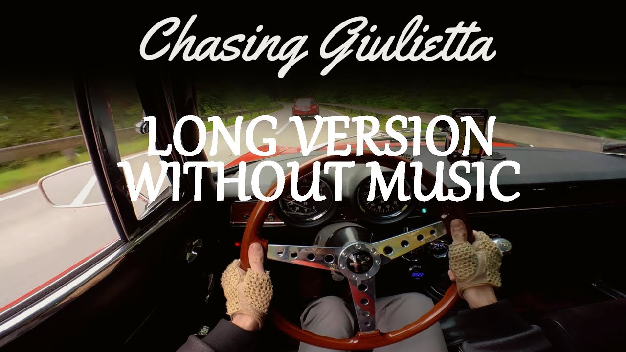 POV: Alfa Romeo GT Junior (Bertone) | Chasing Giulietta / LONG VERSION - WITHOUT MUSIC