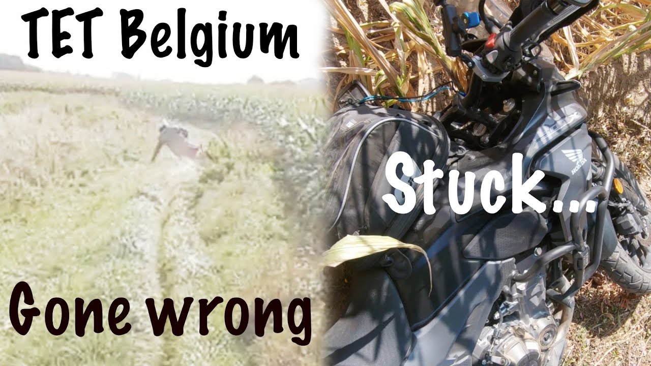 When Offroad Goes Wrong | TET Belgium TET pt. 3 | Honda CB500X & Royal Enfield Himalayan