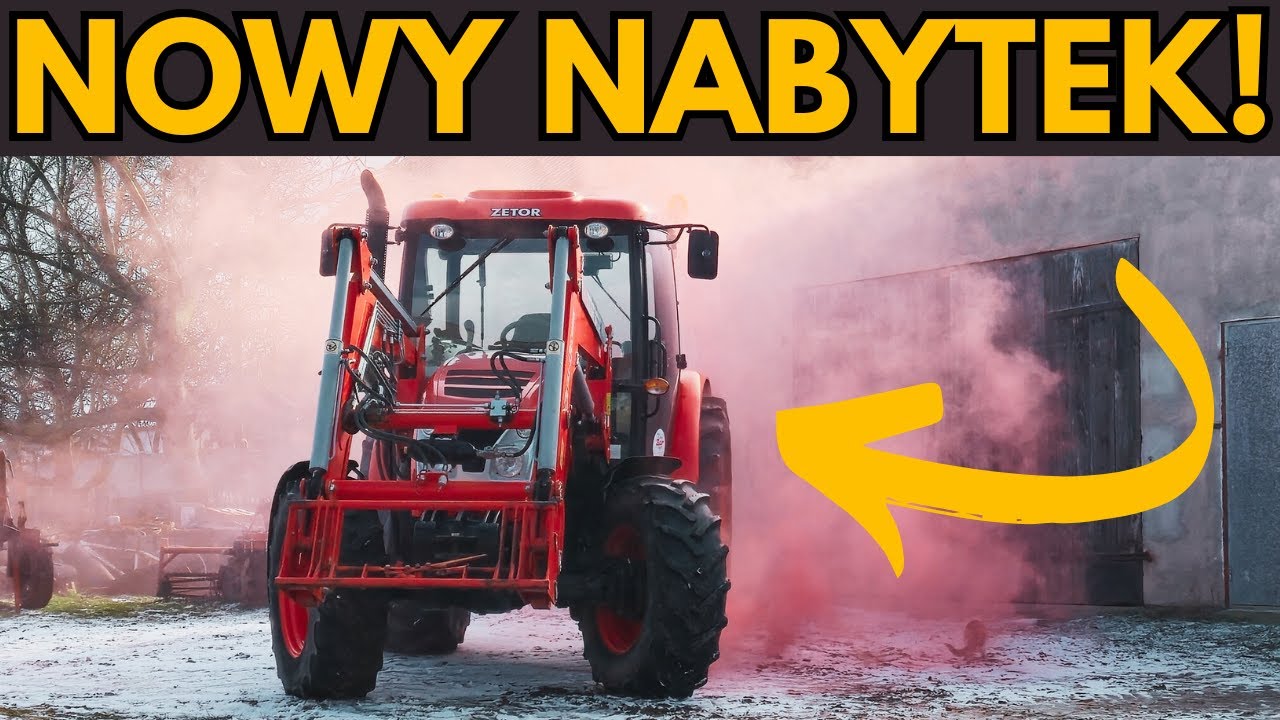 Nowy Nabytek na Gospodarstwie! Zetor Proxima 100 Plus