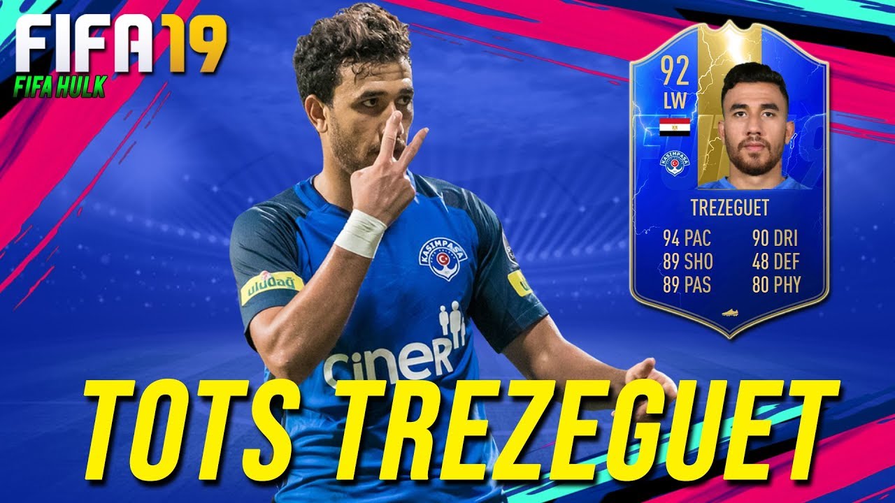 FIFA 19 TOTS TREZEGUET REVIEW | SUPERLIG TOTS 92 TREZEGUET REVIEW w/ PERFORMANCE STATS