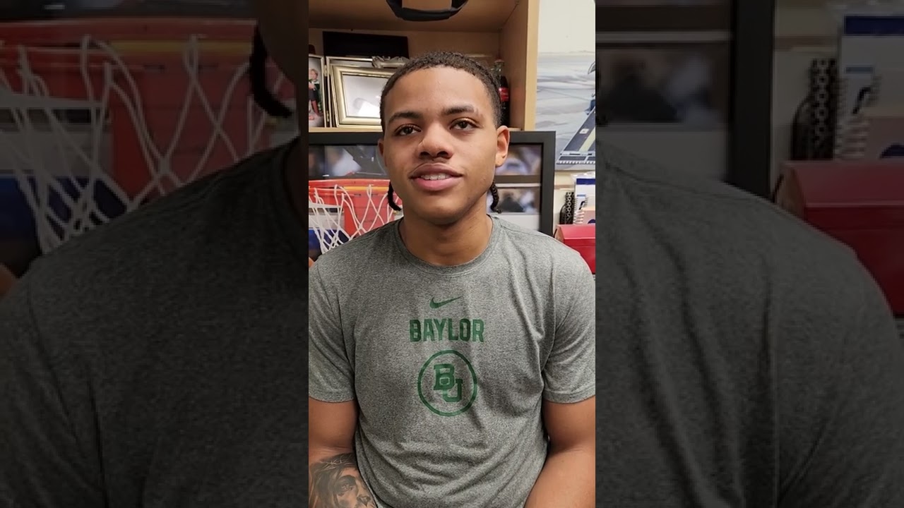 Keyonte George Baylor Bears Interview