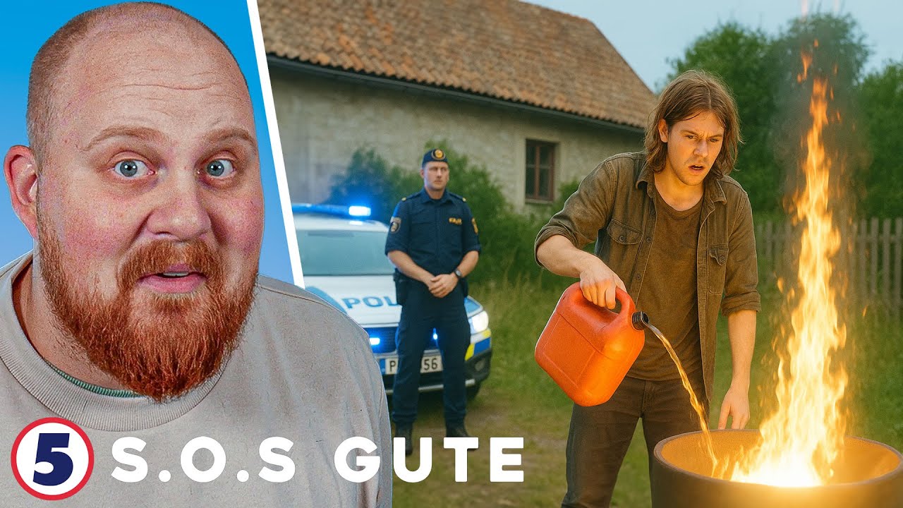 Förvirrad och full man ELDAR vid okänd persons HUS... | Reagerar På S.O.S GUTE #5