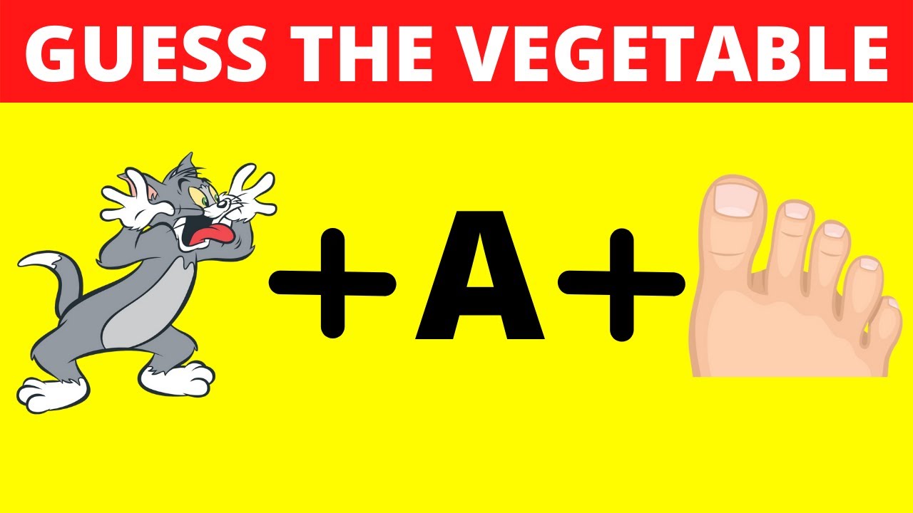 Guess The Vegetable by Emoji😉 | Emoji Puzzle @SlipTest1