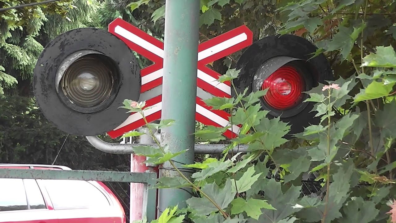 V&yacute;stražn&iacute;k SSSR - železničn&iacute; přejezd Chrudim - 28.6.2013