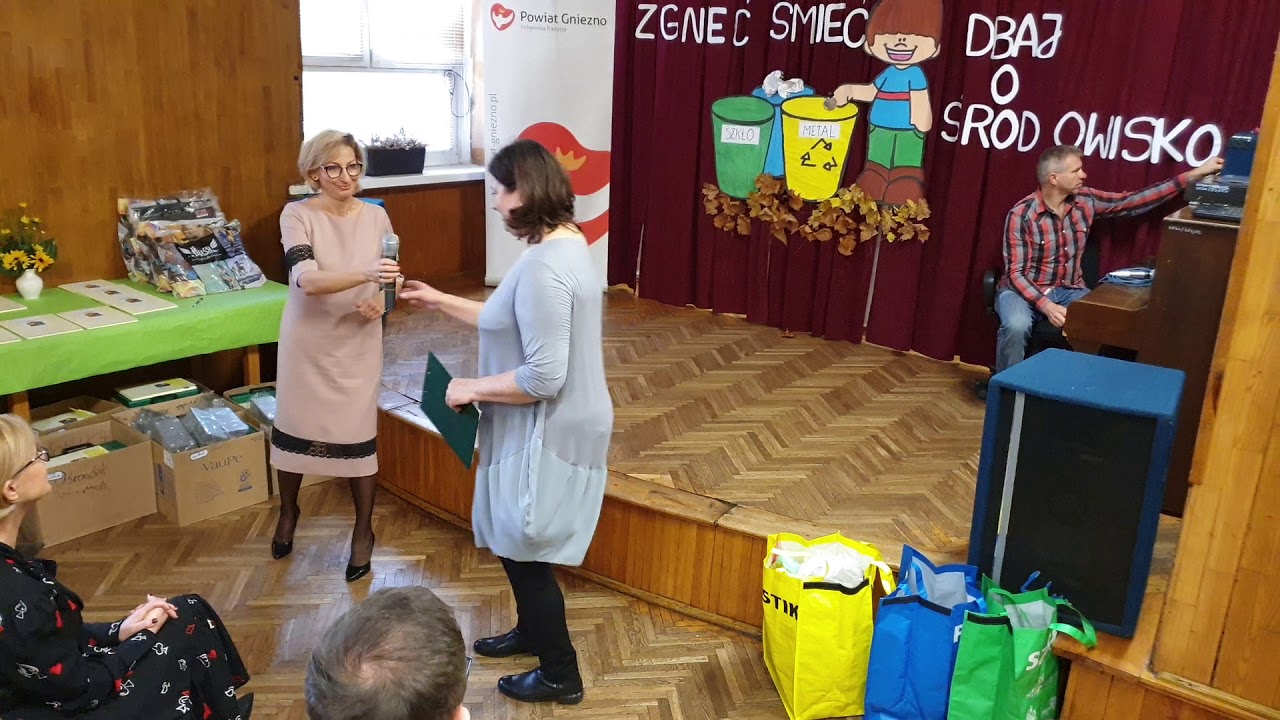 XIV Powiatowy Konkurs Ekologiczny - powitanie