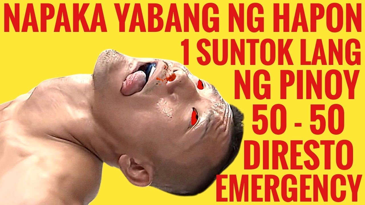 HAPON DINILAAN ang PINOY habang NAKABALIKTAD ang ULO NAPAKAYABANG❗ TULOG sa 1 SUNTOK