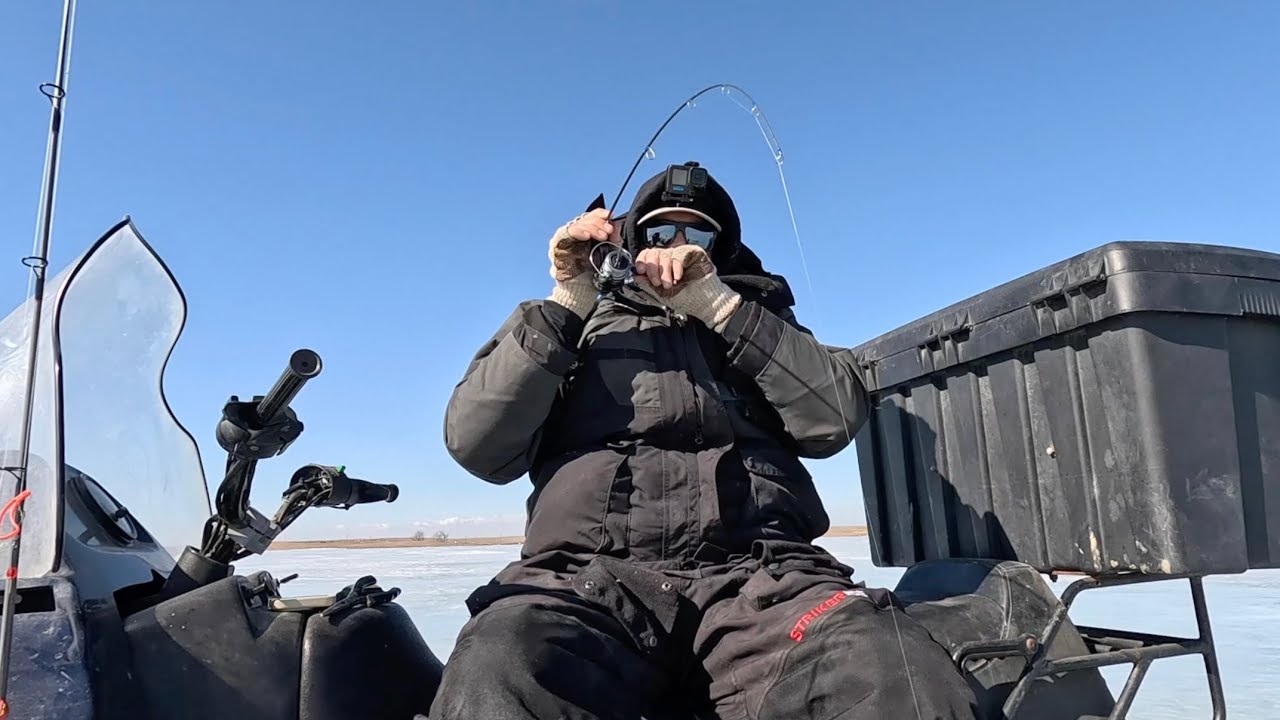 В погоне за гигантским окунем в Прерийных озерах!