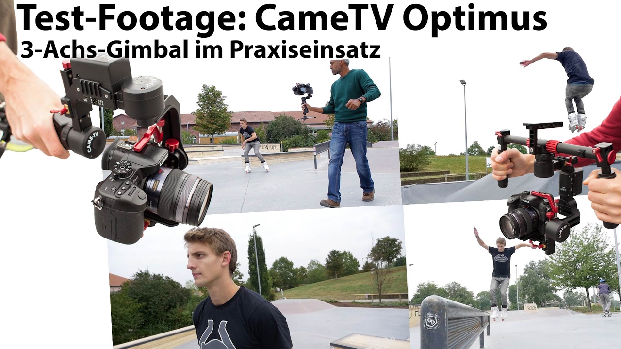 Test-Footage: CameTV Optimus- 3-Achs-Kameragimbal