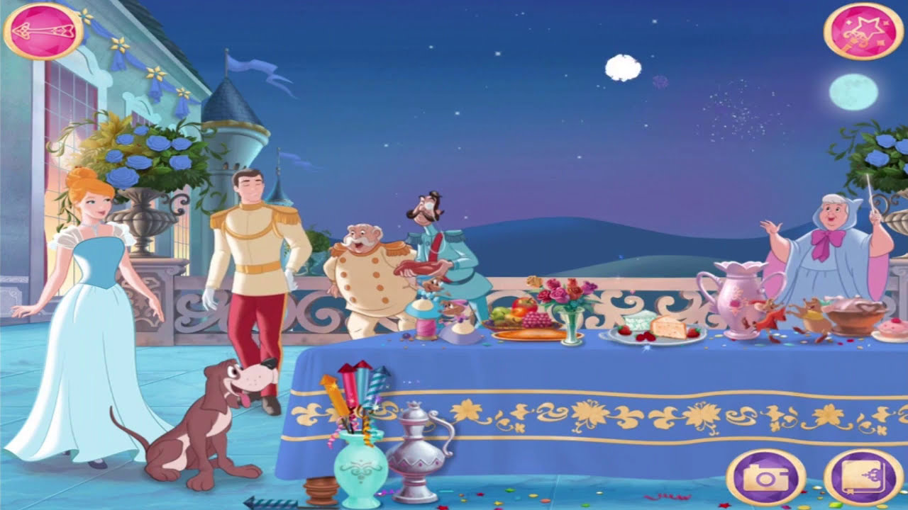 ☆ Disney Princess Royal Celebrations - Cinderella Game For Toddler