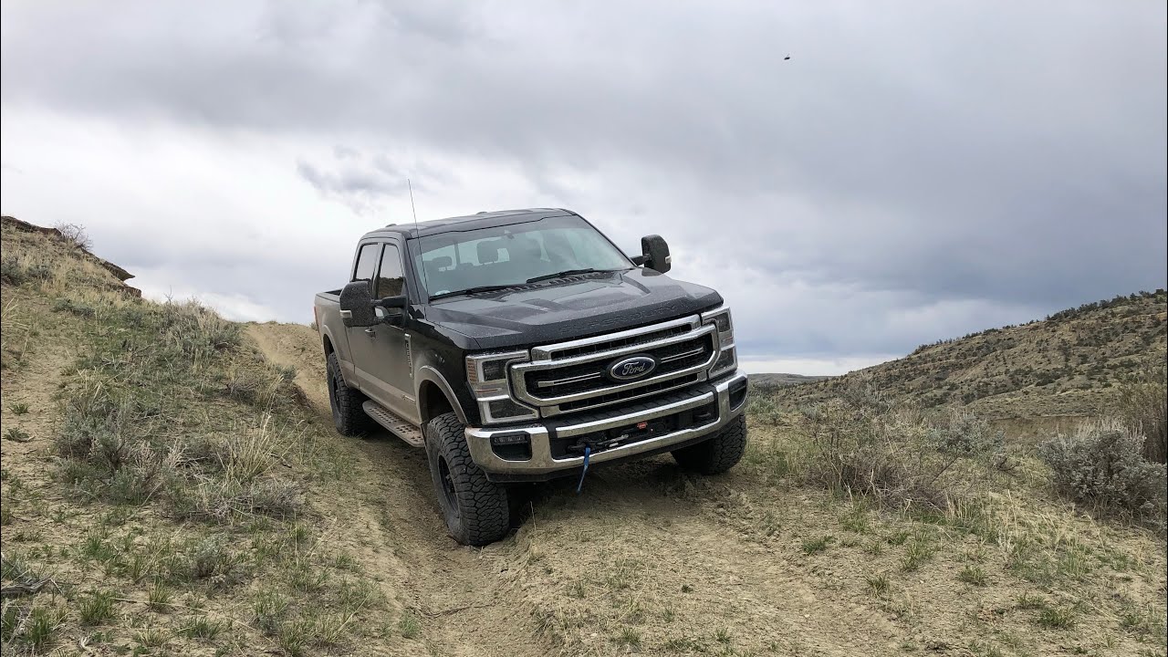F250 Tremor Off-roading In The Mountains