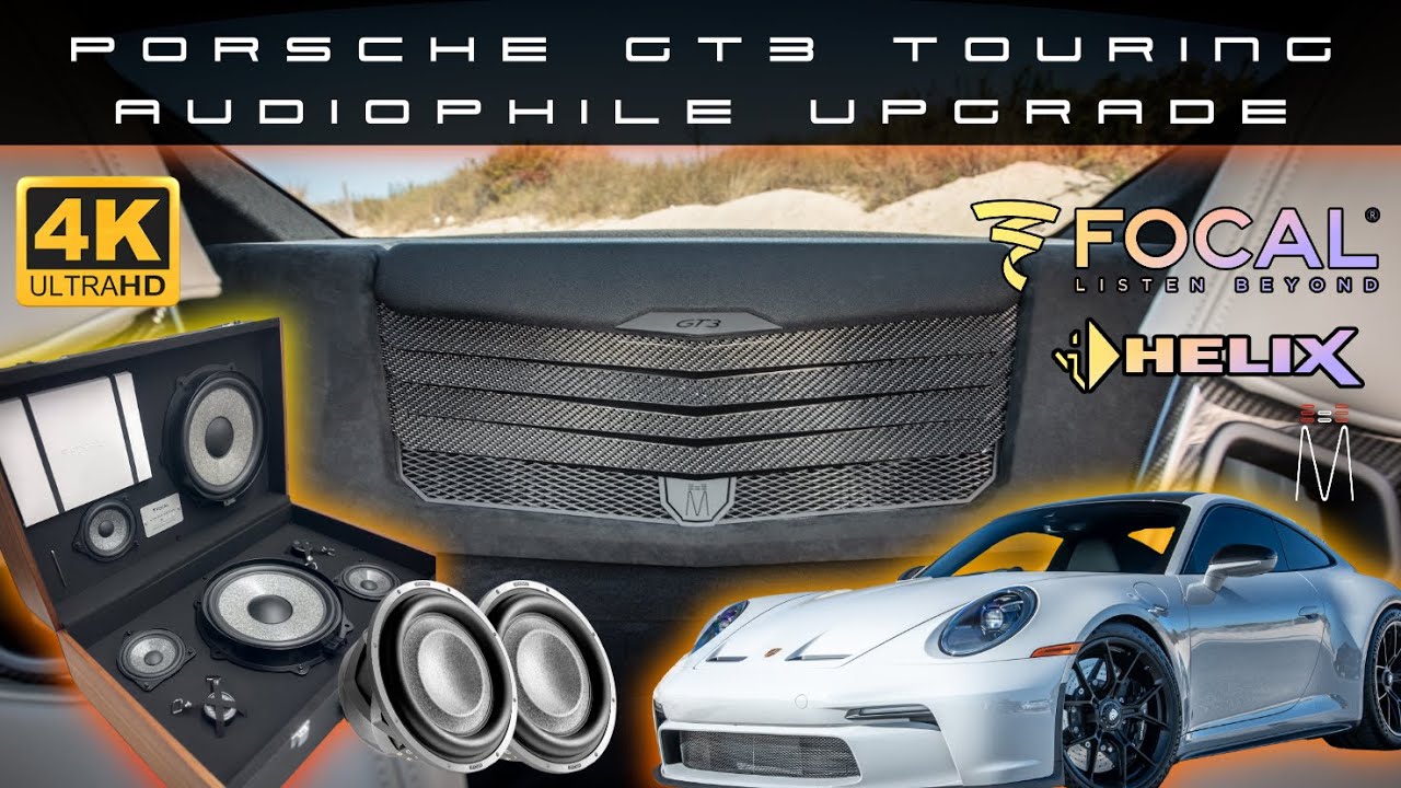 Porsche GT3 Touring — ОБЪЯСНЕНИЕ модернизации стереосистемы для аудиофилов!!