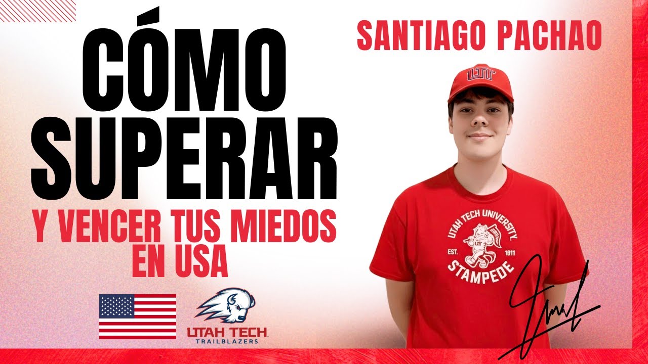 COMO SUPERAR TUS MIEDOS EN USA / ENTREVISTA SANTIAGO PACHAO Y SU MADRE EN UTAH TECH UNIVERSITY.