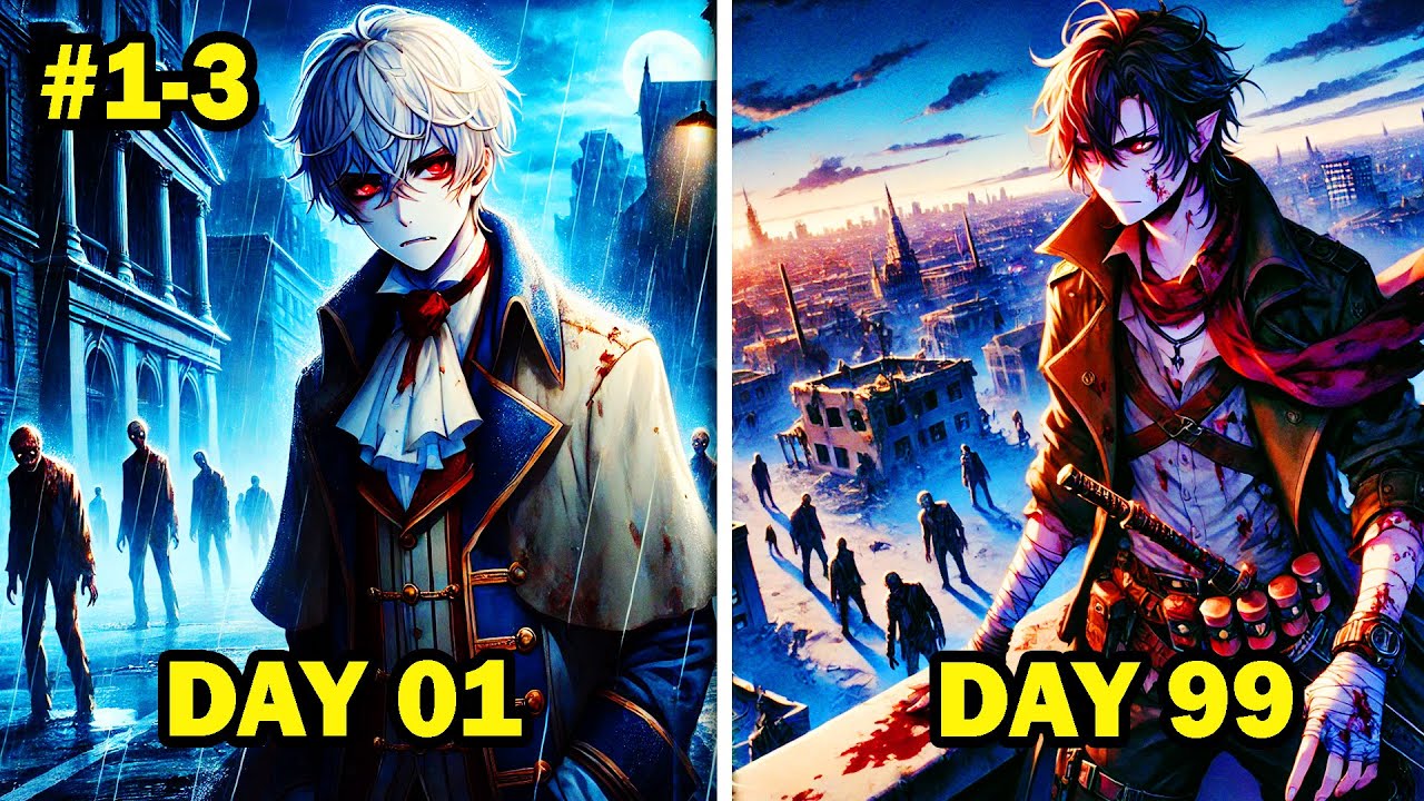A Vampire's Awakening in a Zombie Apocalypse: Saving His Prey to Feast |  | Manhwa Recap