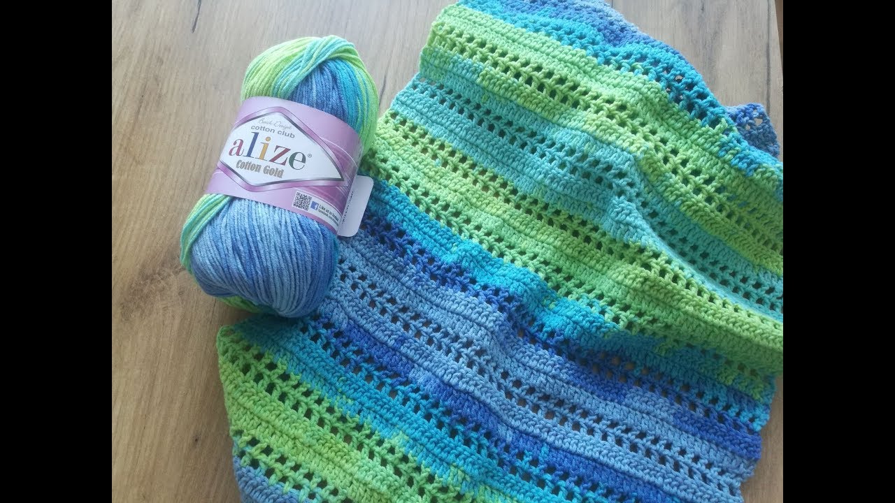 Bluzka na szydełku, PART 1/2 - Crochet blouse