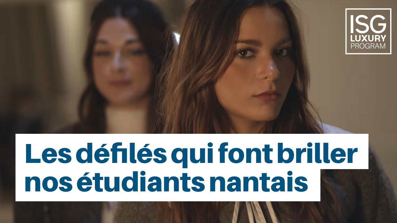 Le projet défilé à l'ISG Luxury Program - Campus de Nantes