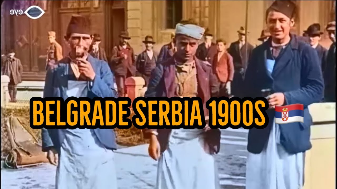 Belgrade Serbia 1900's Documentary београд Србија Color Restoration