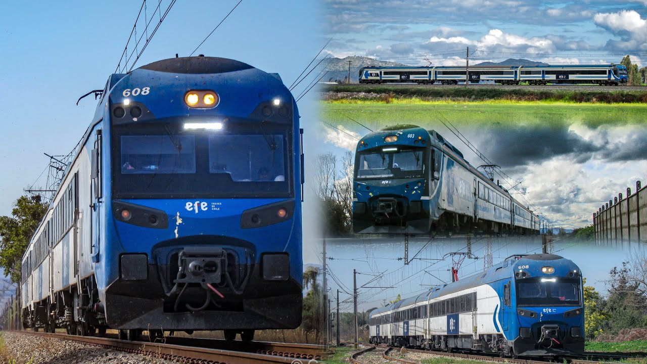 Compilado TerraSur Vol 3 | Automotores UTS-444 | Efe Trenes de Chile