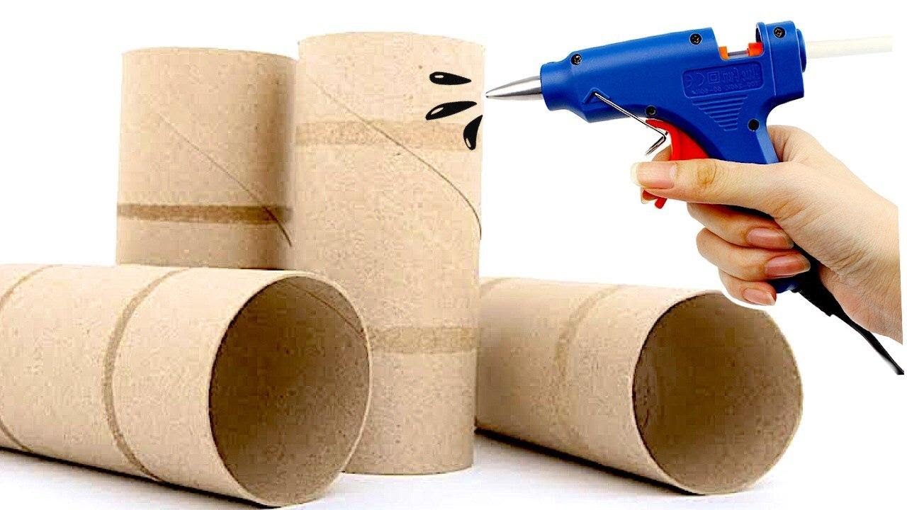 3 IDEIAS CRIATIVAS COM ROLOS DE PAPEL HIGIÊNICO | FAÇA VOCÊ MESMO