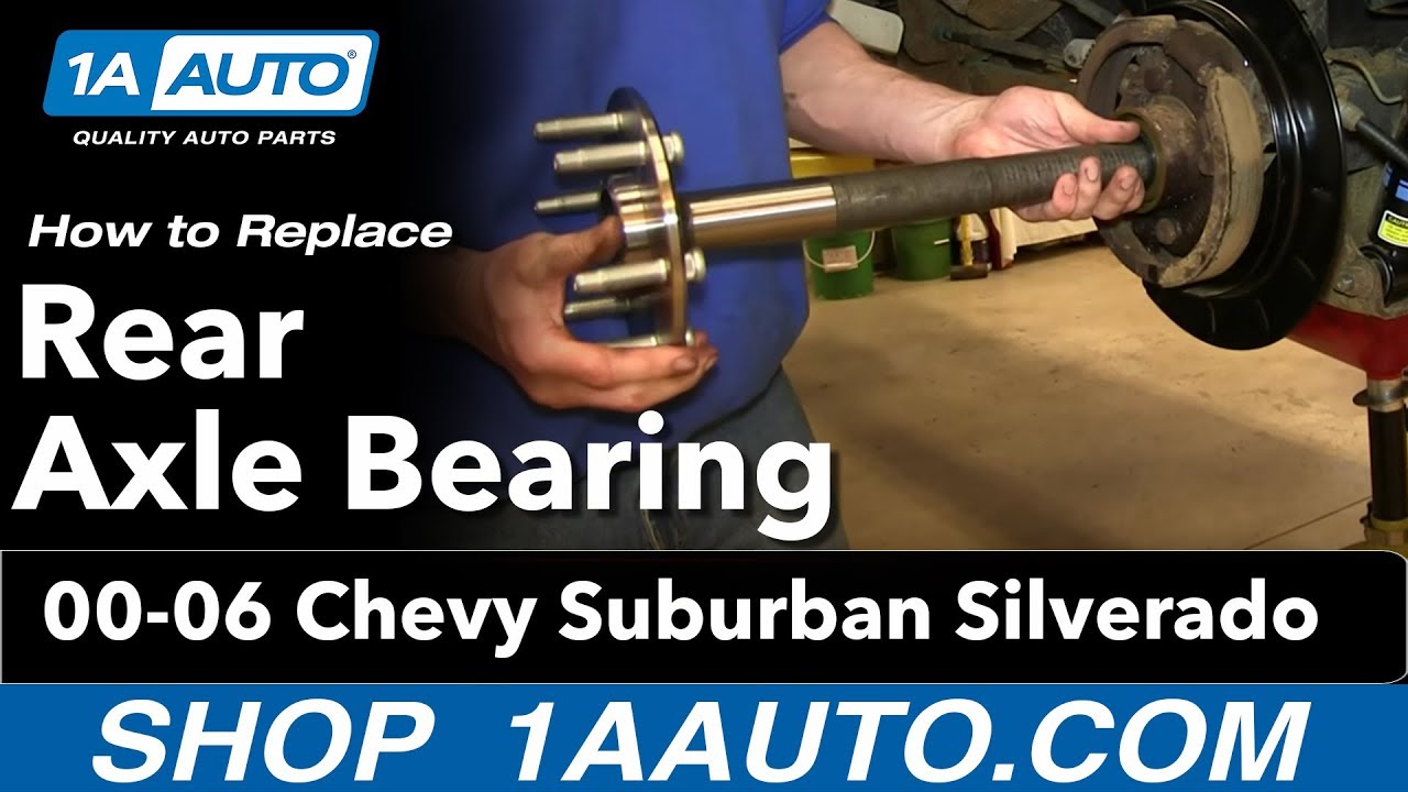 Как заменить подшипник ступицы колеса на грузовике Chevy Silverado 1500 99-13 годов выпуска