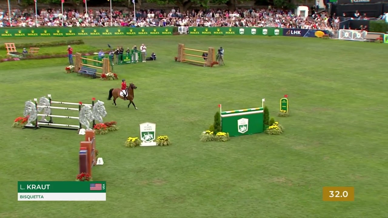 Laura Kraut & Bisquetta jump-off - CSIO5* Rolex Grand Prix of Ireland 2025