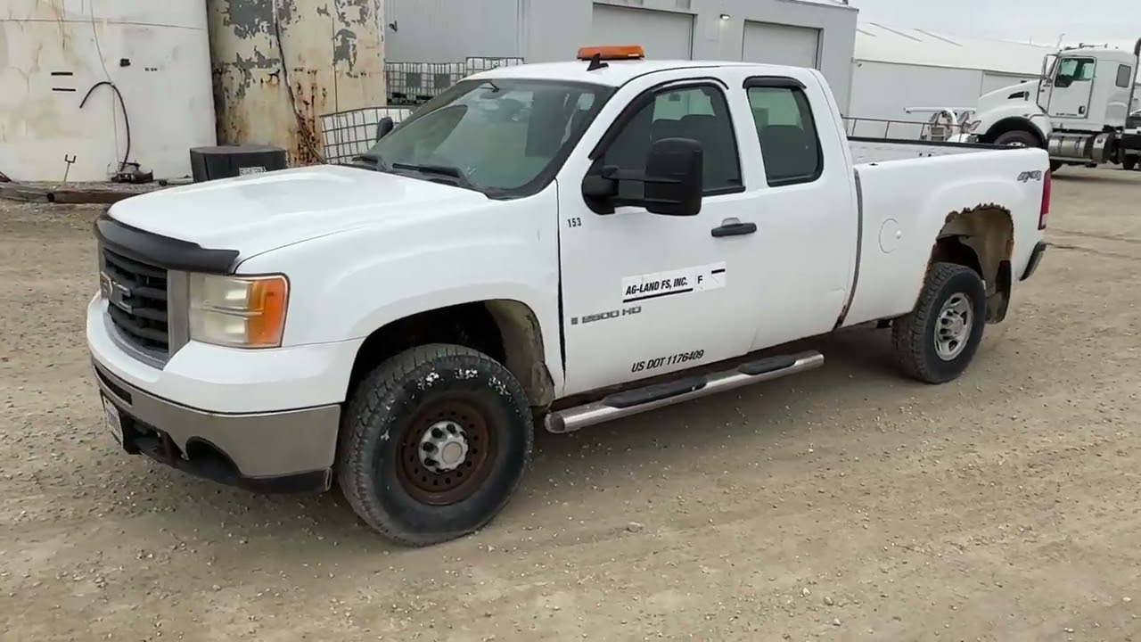 2008 GMC 2500HD Extended Cab Pickup
