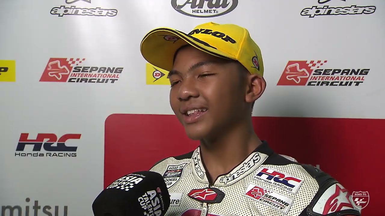 Top 3 Race 2 Interviews | Round 5 Malaysia 🇲🇾 | 2022 Idemitsu Asia Talent Cup 🏍️