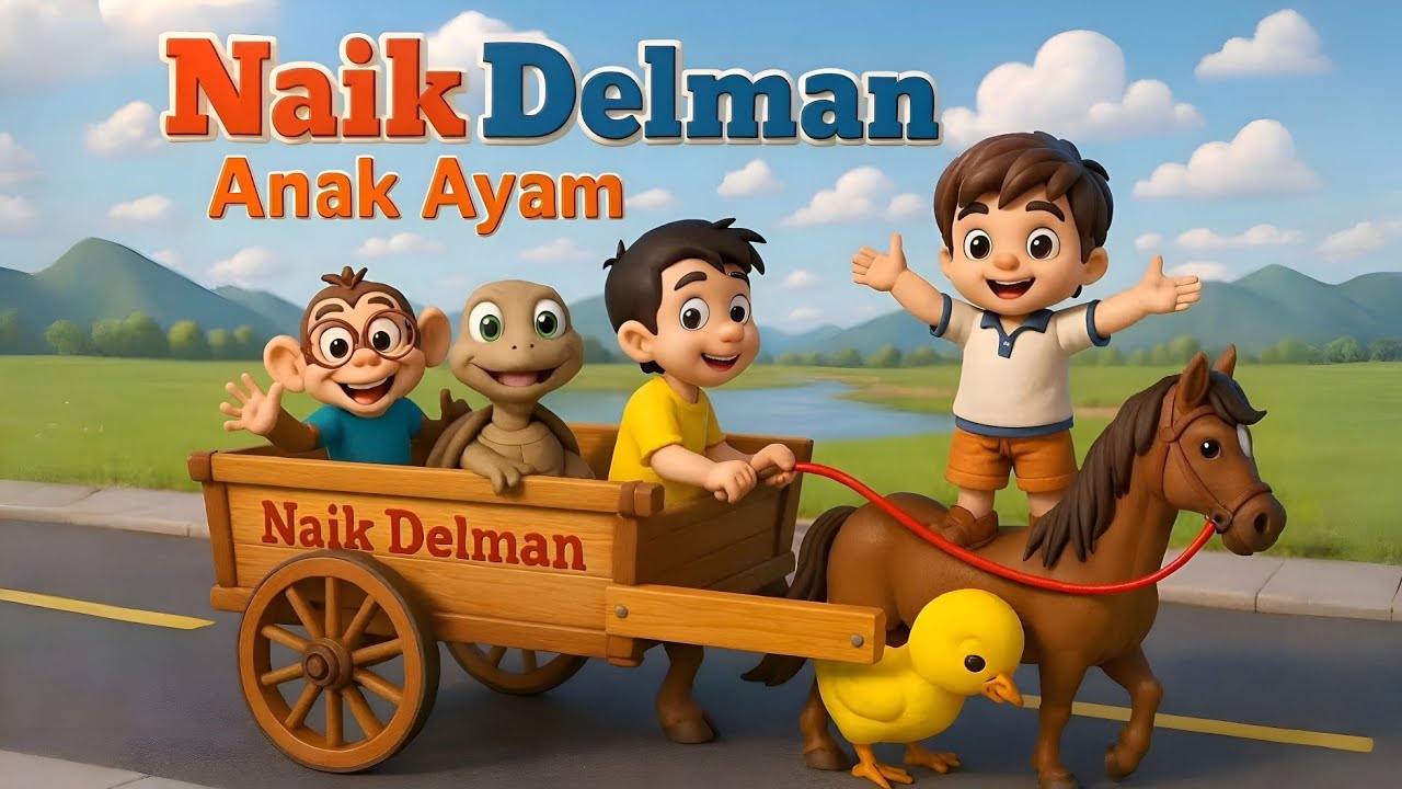 Naik Delman | Lagu Anak Indonesia Terpopuler | Lagu Anak Ceria & Edukatif 2024