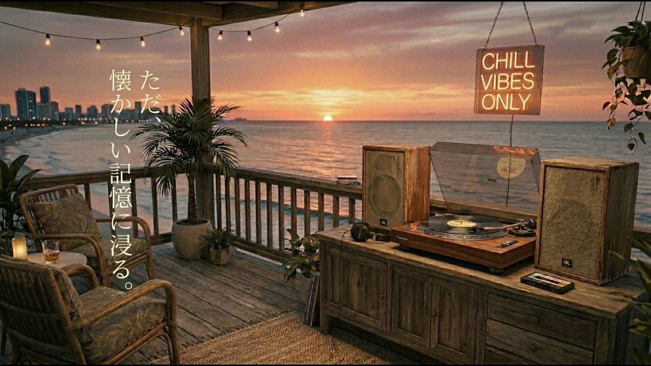 For lazy golden hours 🌇 Nostalgic Beats from the Past