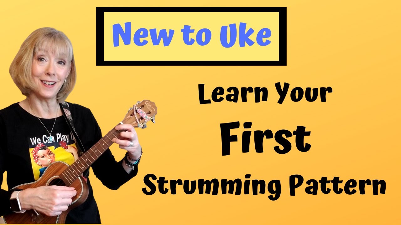 Learn Your Very First Ukulele Strumming Pattern - Beginning Ukulele