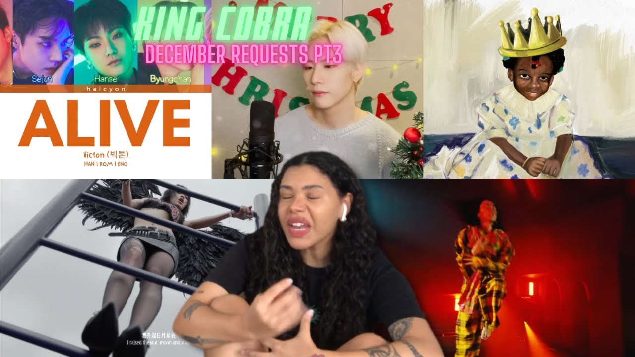 VICTON / Lexie Liu / MONDO GROSSO / Little Simz | REACTION!! (King Cobra Patreon Requests Dec Pt3)