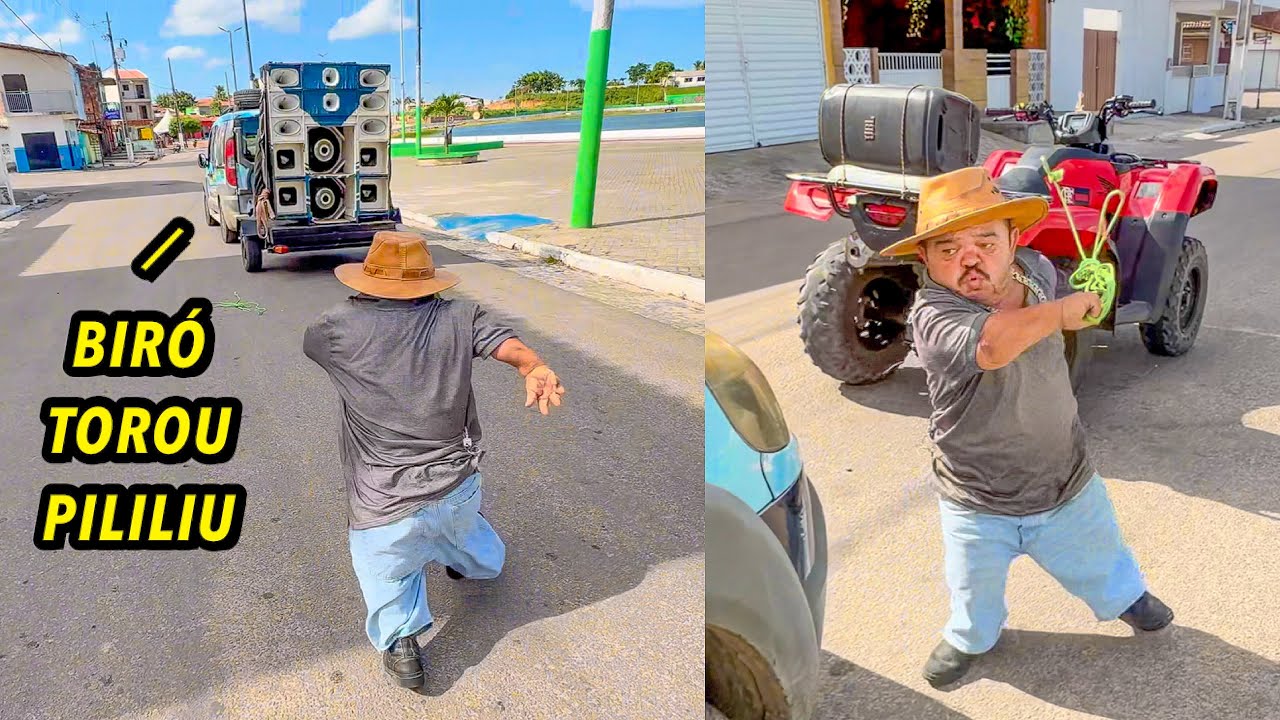 PARED&Atilde;O SAI NA RUA ANUNCIANDO QUE BIR&Oacute; TOROU PILILIU&hellip; 😳🔊 | PILILIU DA RESENHA