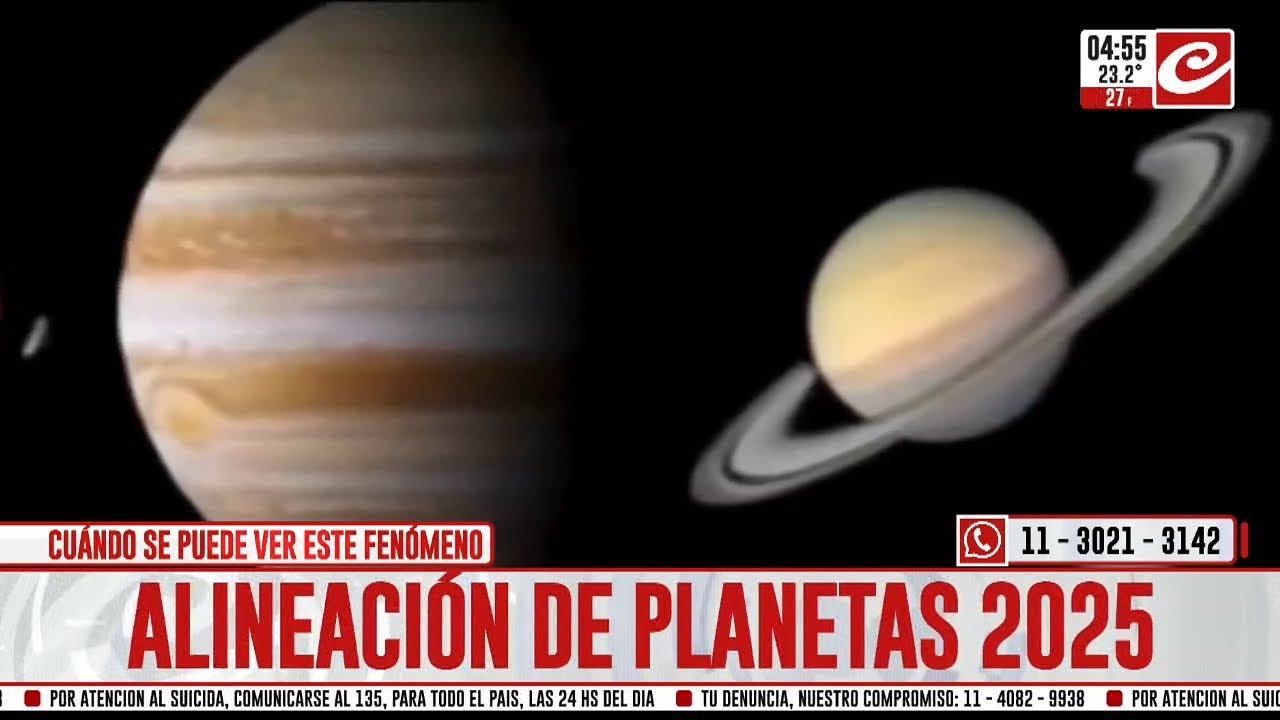 Alineación de planetas 2025: ¿Cuándo se puede ver este fenómeno?