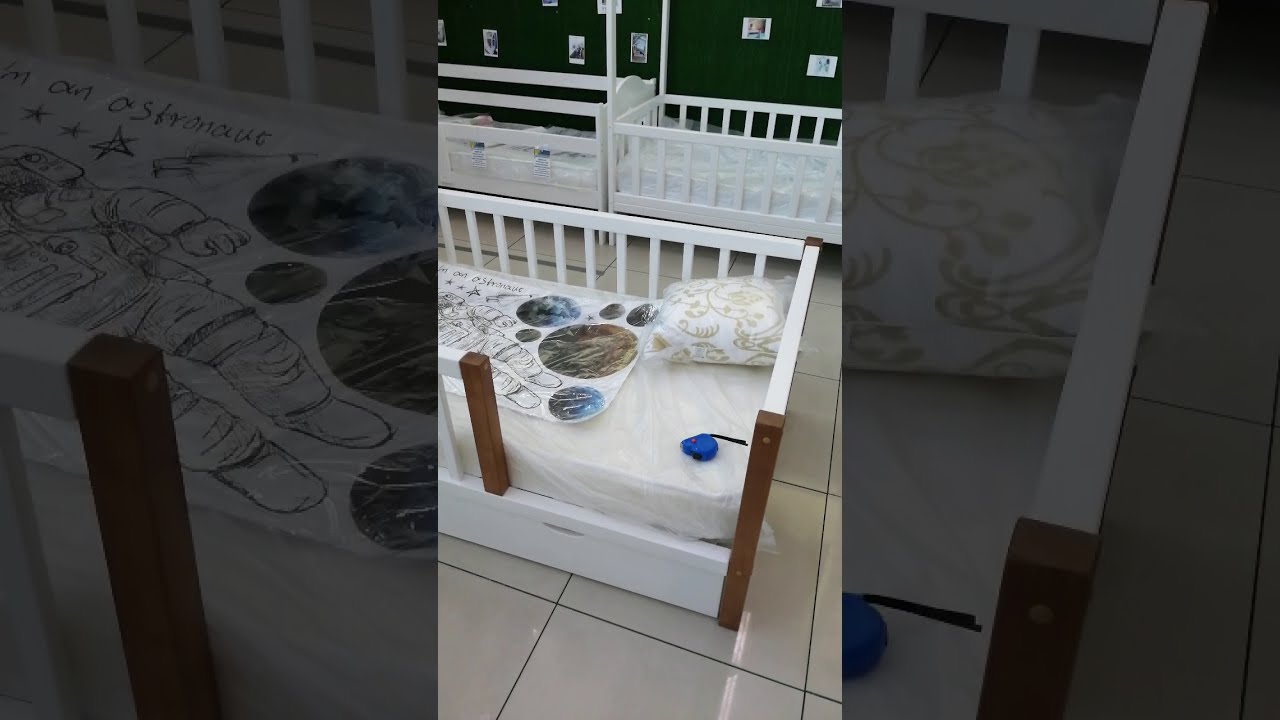 Видеообзор детской кровати из массива Лисёнок