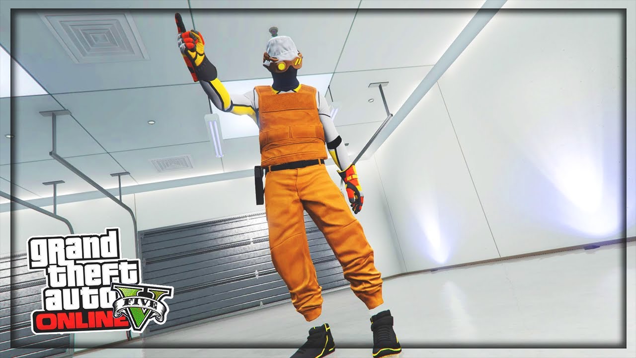AVOIR UNE MAGNIFIQUE TENUE MODDER ORANGE SUR GTA 5 ONLINE 1.50 !