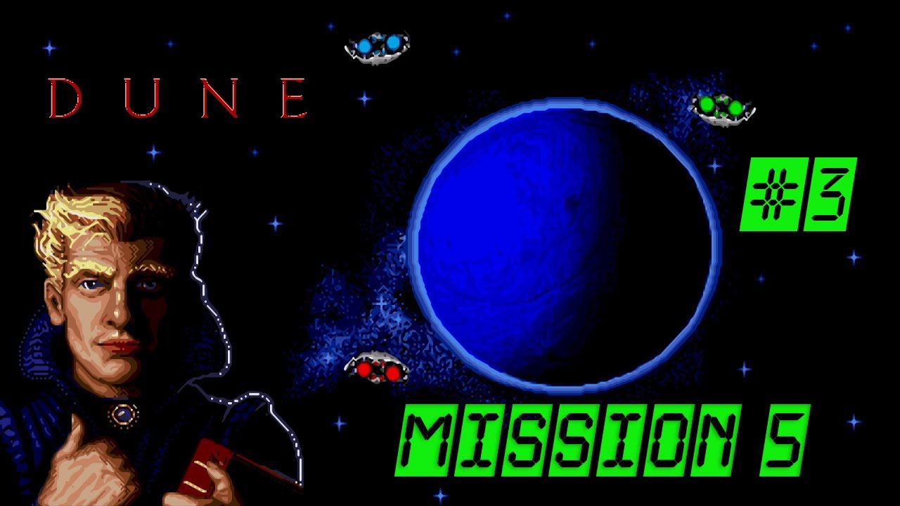 Dune Fun Mod | Sega | Mednafen | RetroArch | ПК | Version 19 | Дом Атрейдесов | 5 миссия