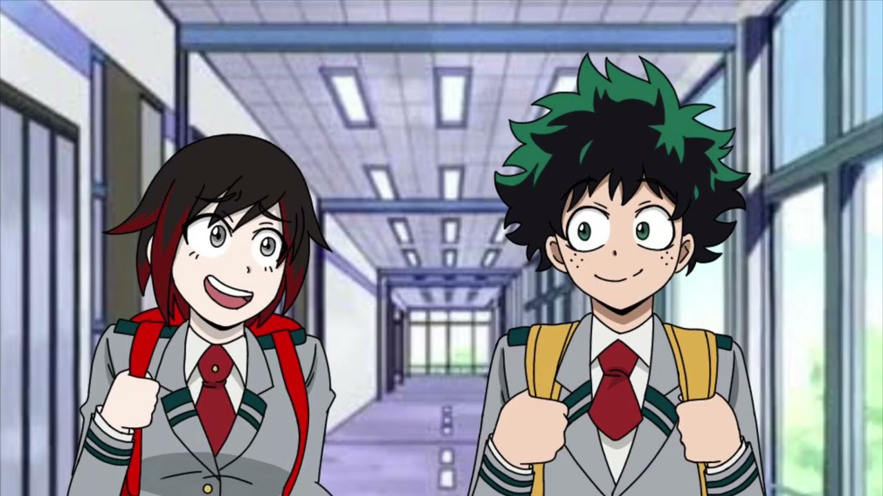 Что если бы команда RWBY оказалась в MHA, часть 3 (RWBY/MHA: что если?)